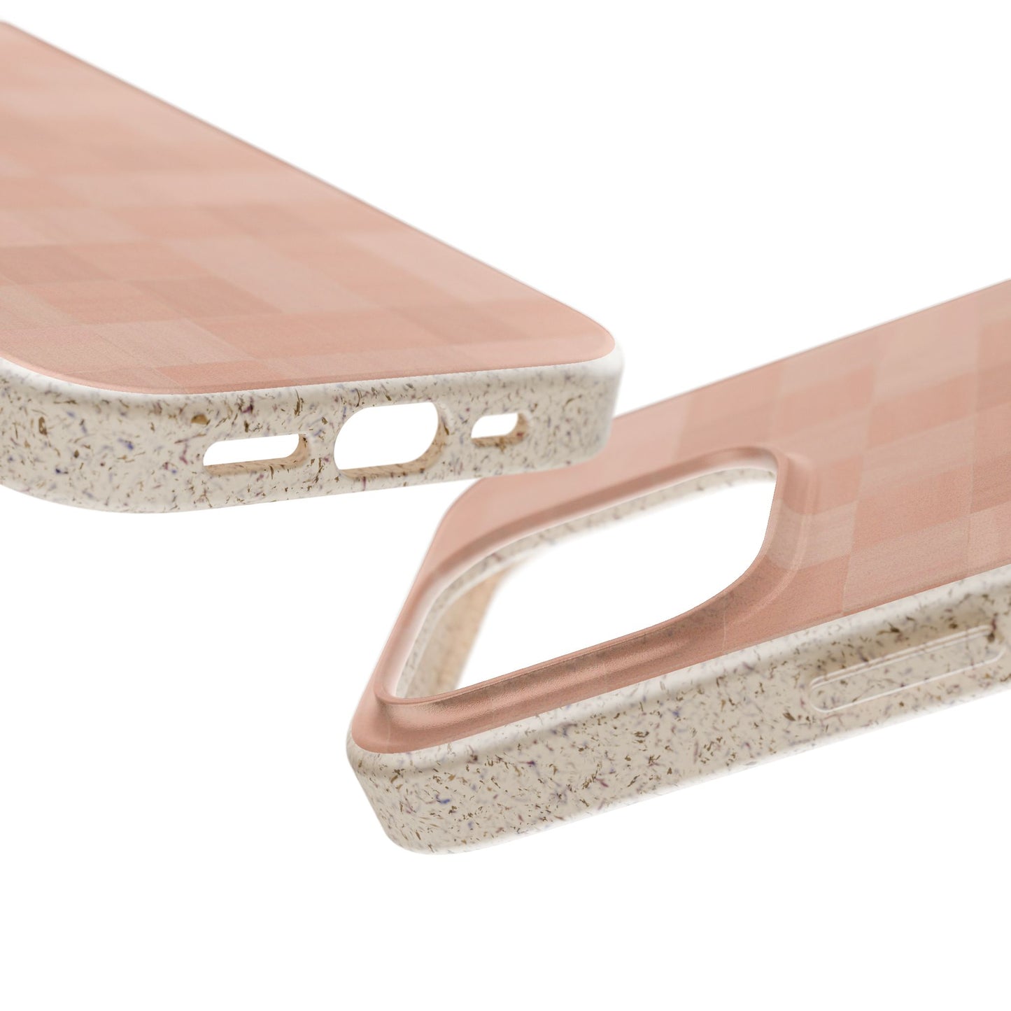 Zellige Phone Case - rose - Eco-Friendly, Biodegradable