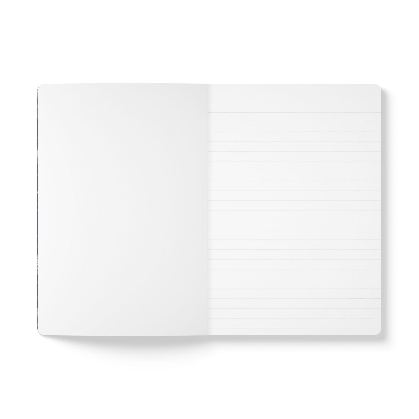 Campanas Softcover Personalized Journal, dusty pink & orange (add your name)