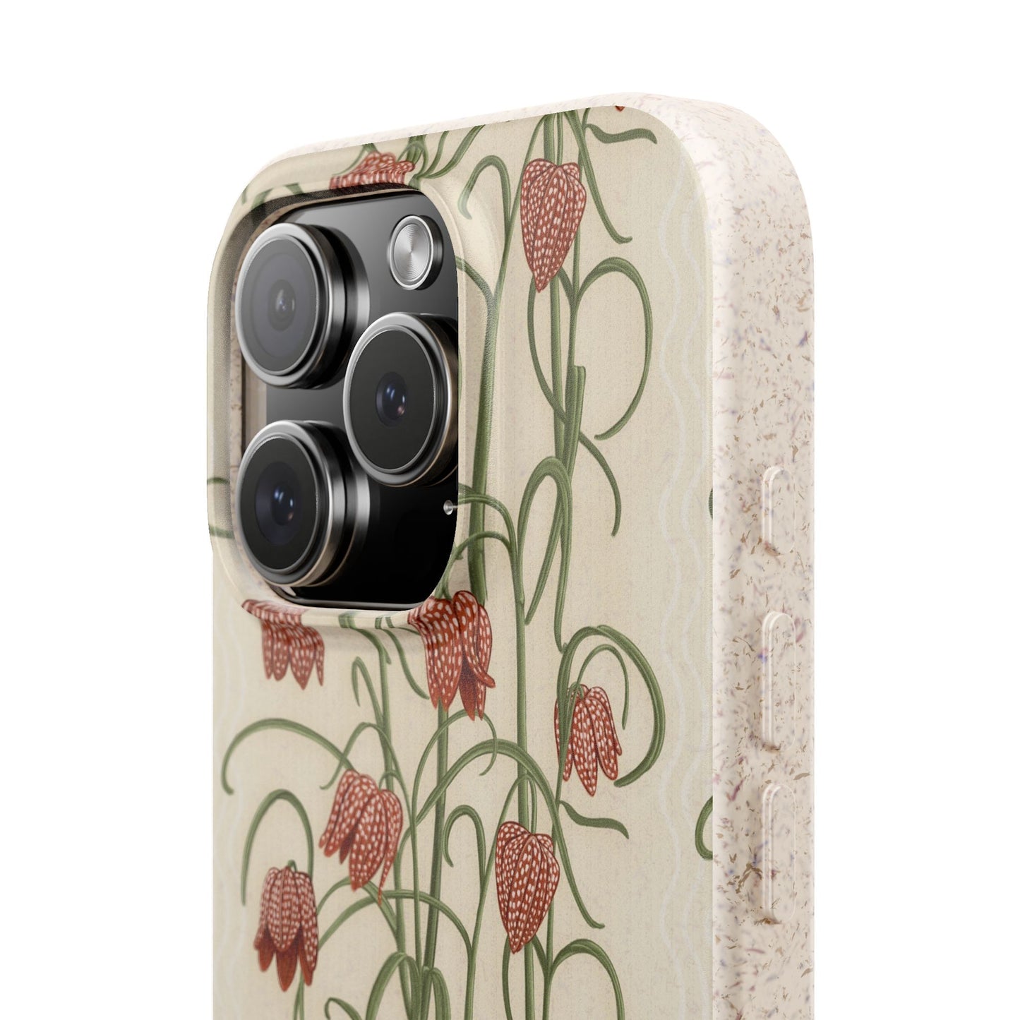 Campanas Phone Case - neutral and burnt orange - Eco-Friendly, Biodegradable