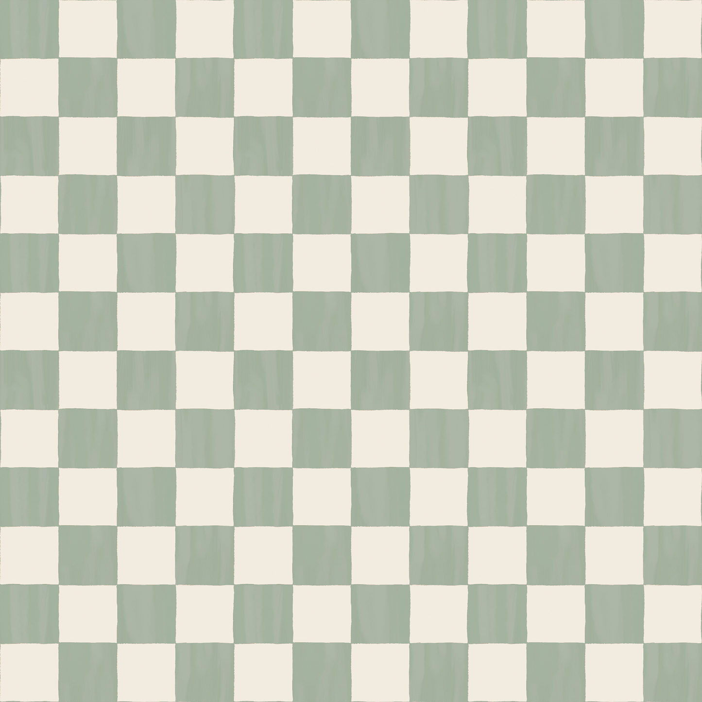 Checkers Contact Paper, dusty mint & white
