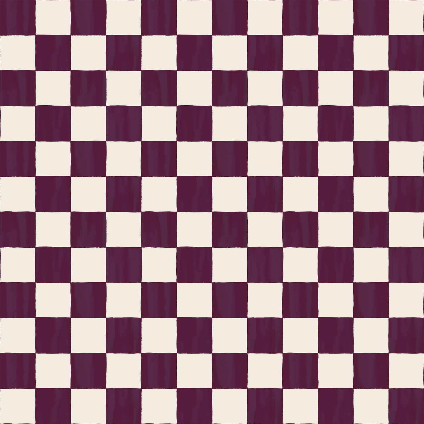 Checkers Contact Paper, eggplant & white