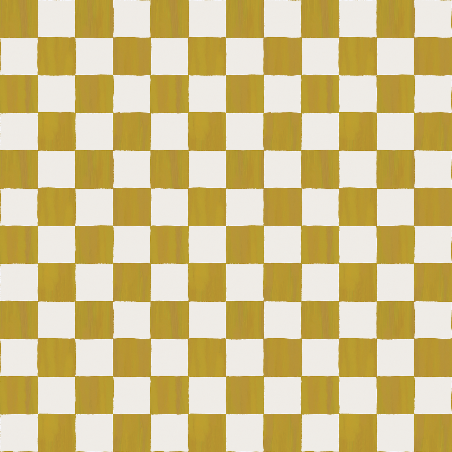 Checkers Contact Paper, mustard yellow & white
