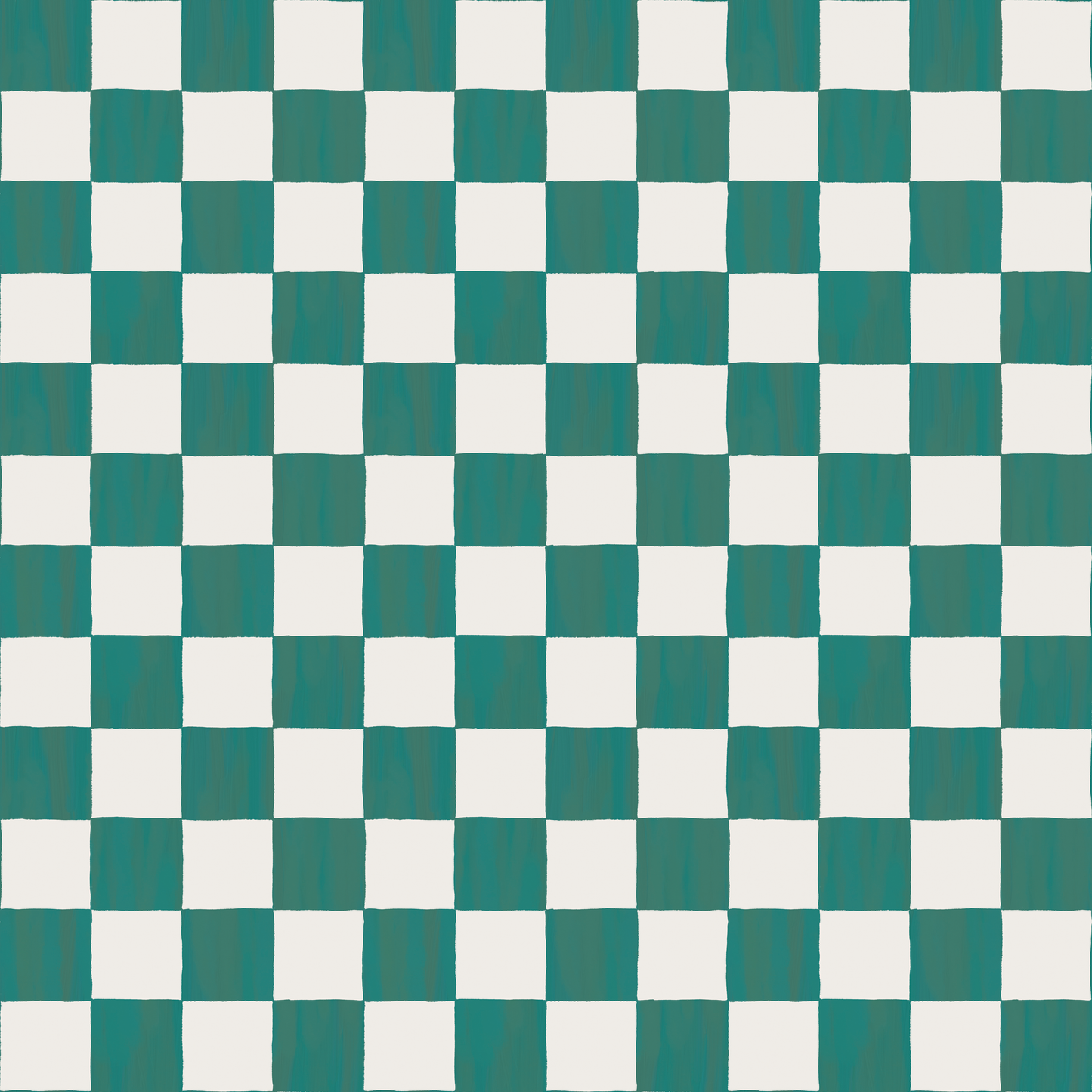 Checkers Contact Paper, teal & white