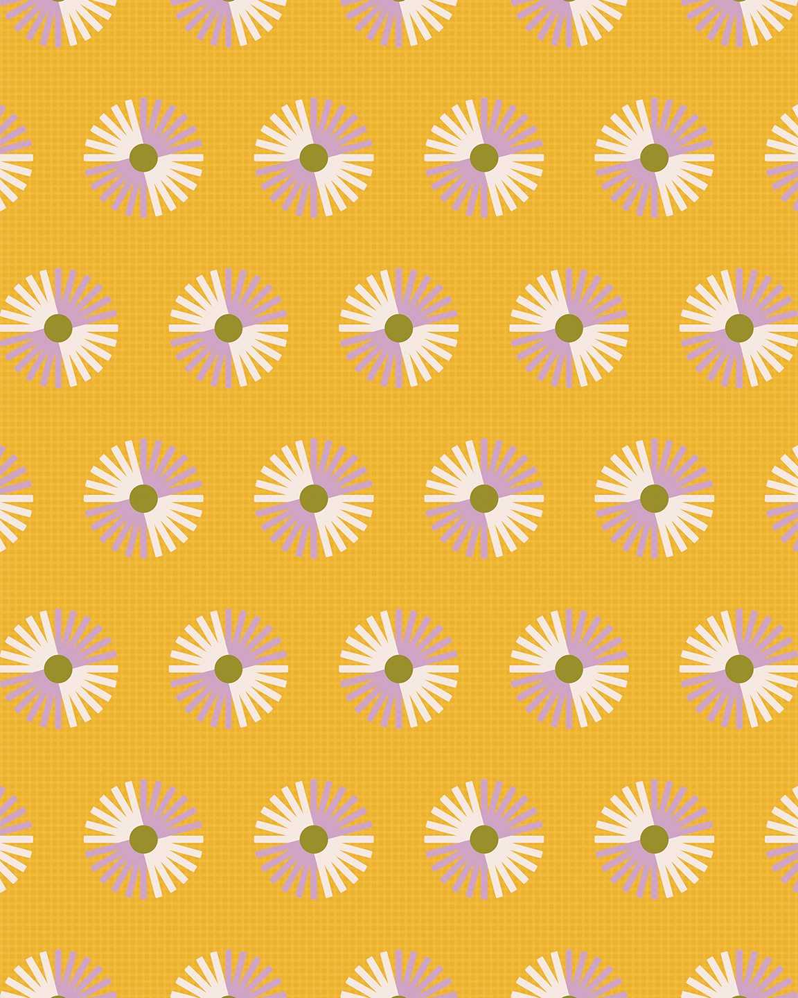 Daisy Gingham Contact Paper, mustard yellow