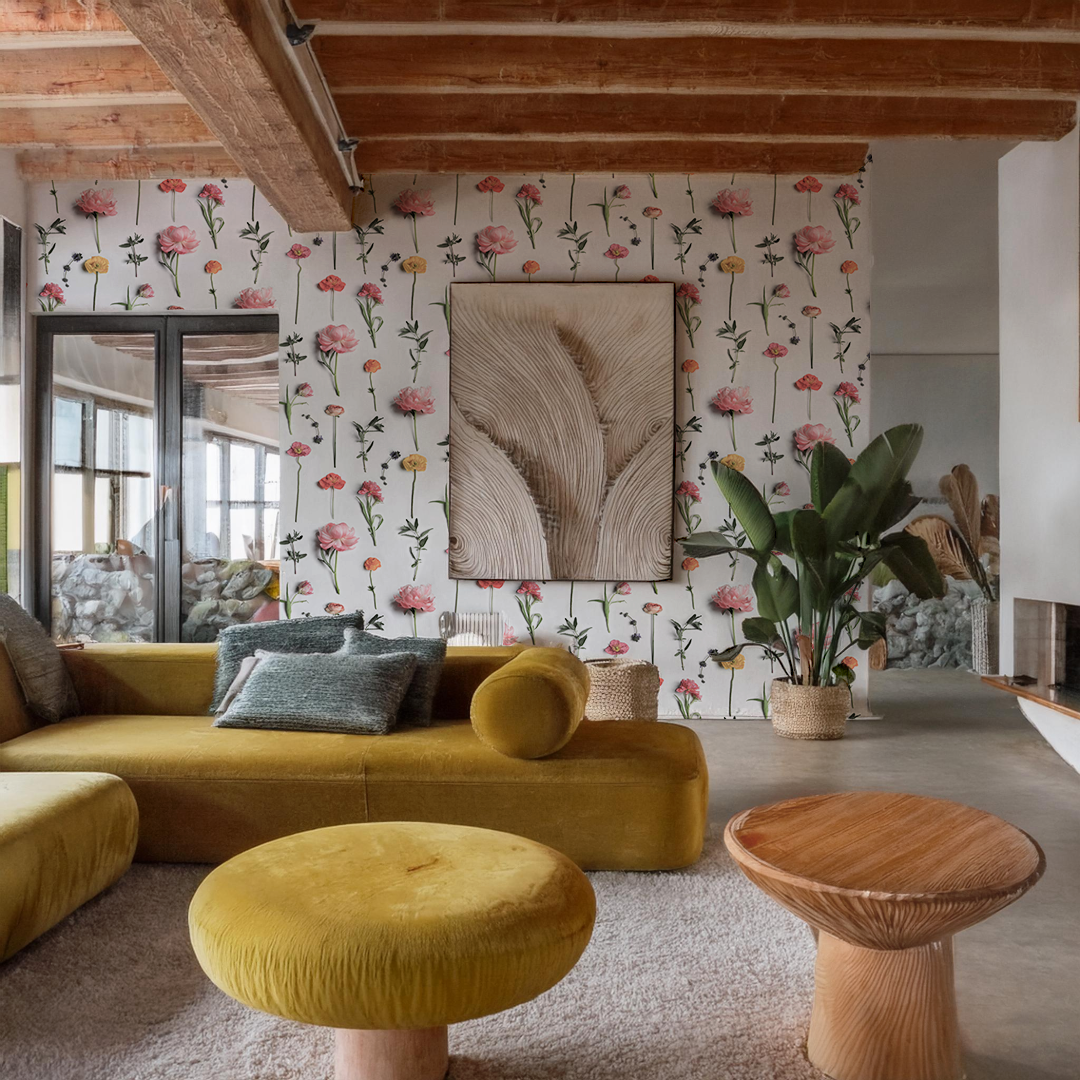 Fresh to Death Wallpaper, standard pattern, spring muted