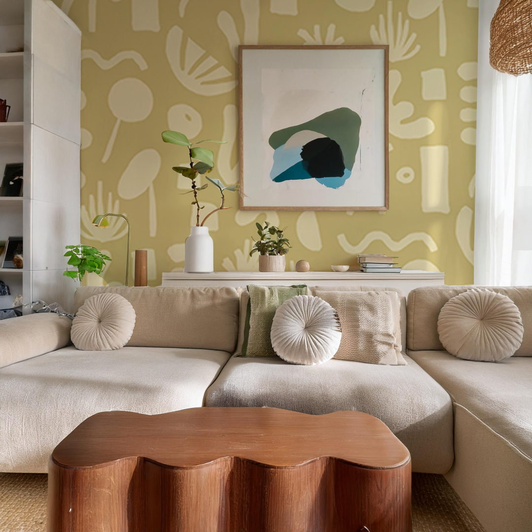 Pool Side Mural, lemon