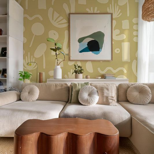 Pool Side Mural, lemon