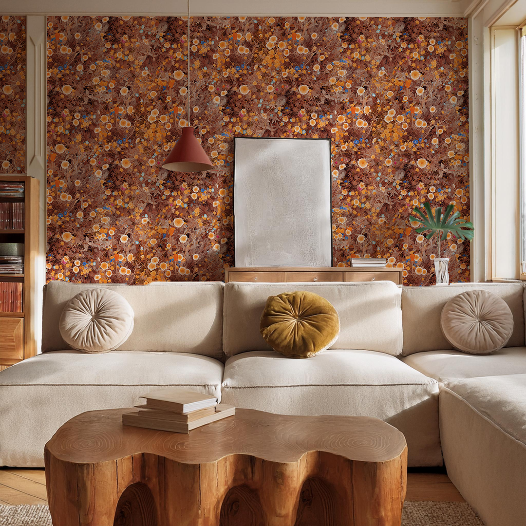 Cali Flowers Wallpaper, golden hour