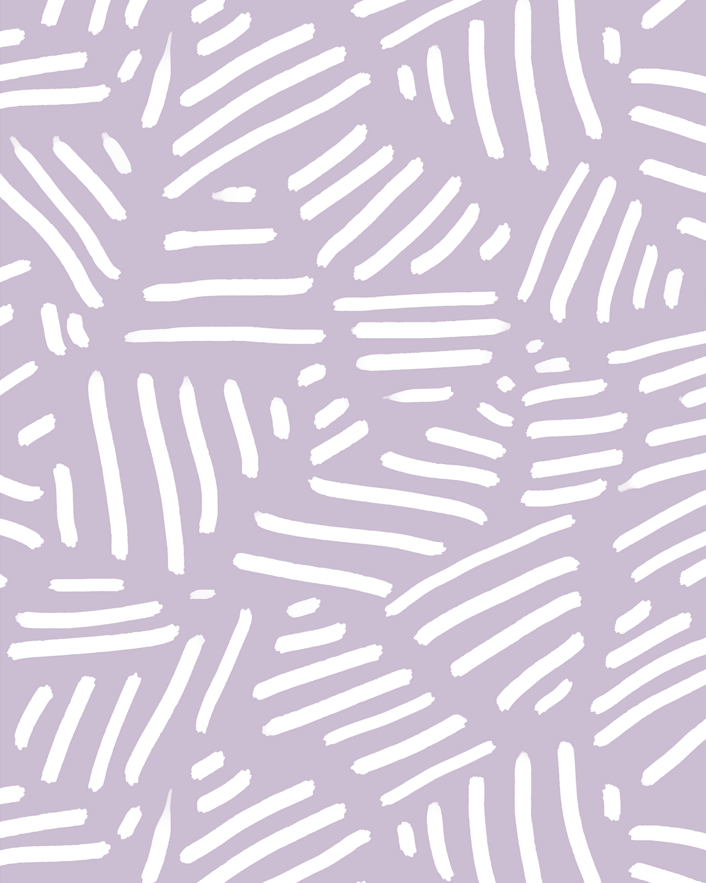Simple Stripes Wallpaper, lavender