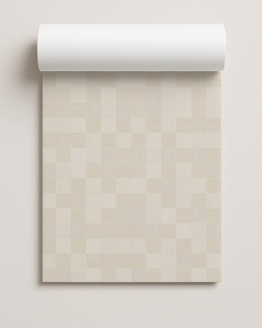 Zellige Contact Paper, bone