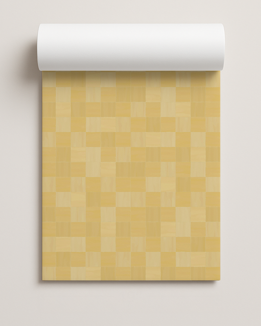 Zellige Contact Paper, butter yellow