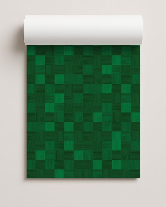 Zellige Contact Paper, emerald