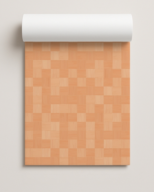Zellige Contact Paper, saltillo peach