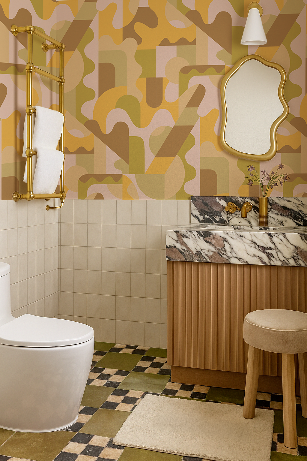 Fun House Wallpaper, Version Seven