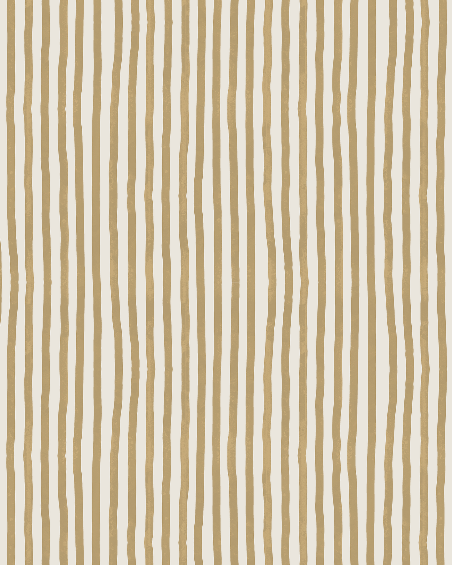 Dolce Stripe Wallpaper, off-white and butter yellow