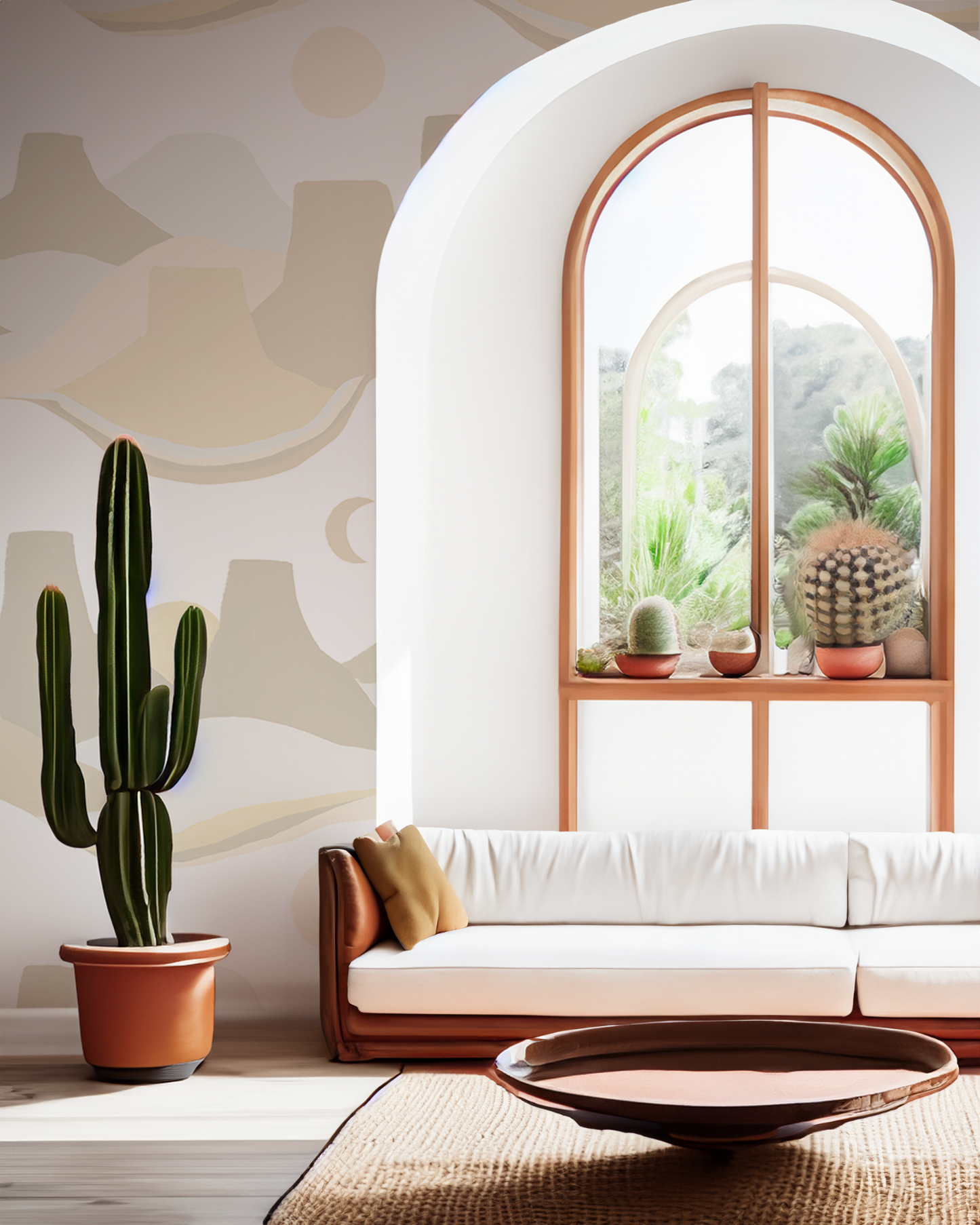 Painted Mesa Mural, neutral