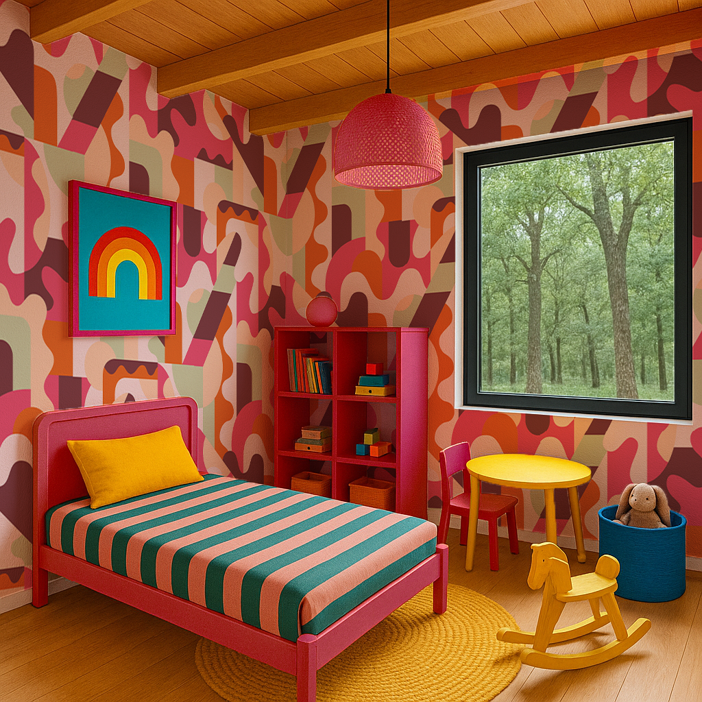 Fun House Wallpaper, Version Two