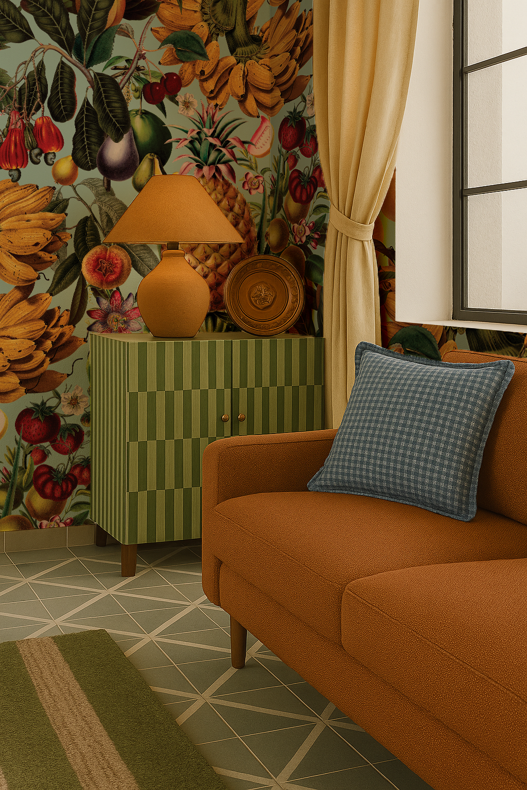 Juicy Fruit Wallpaper, mint