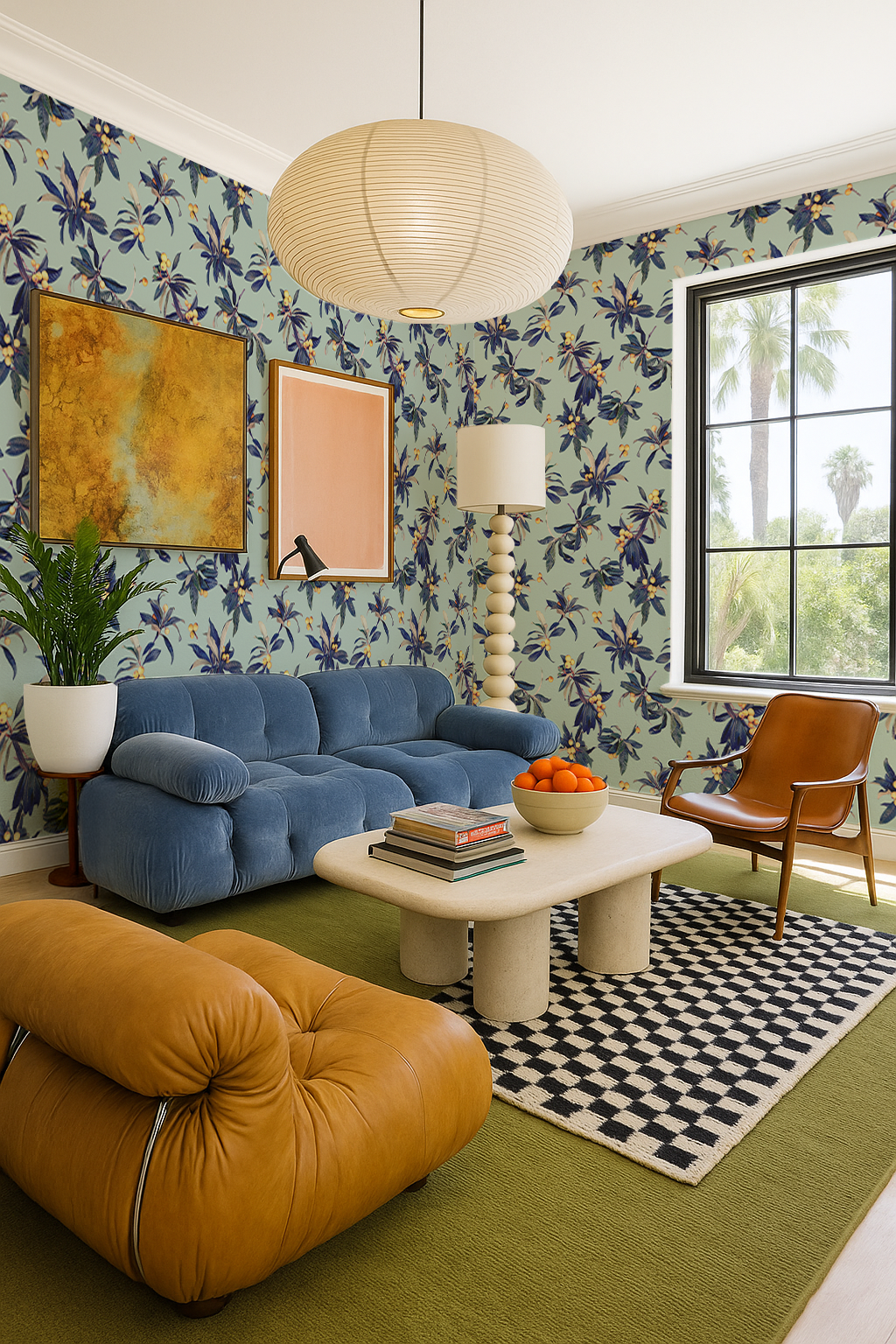Loquat Love Wallpaper, mint