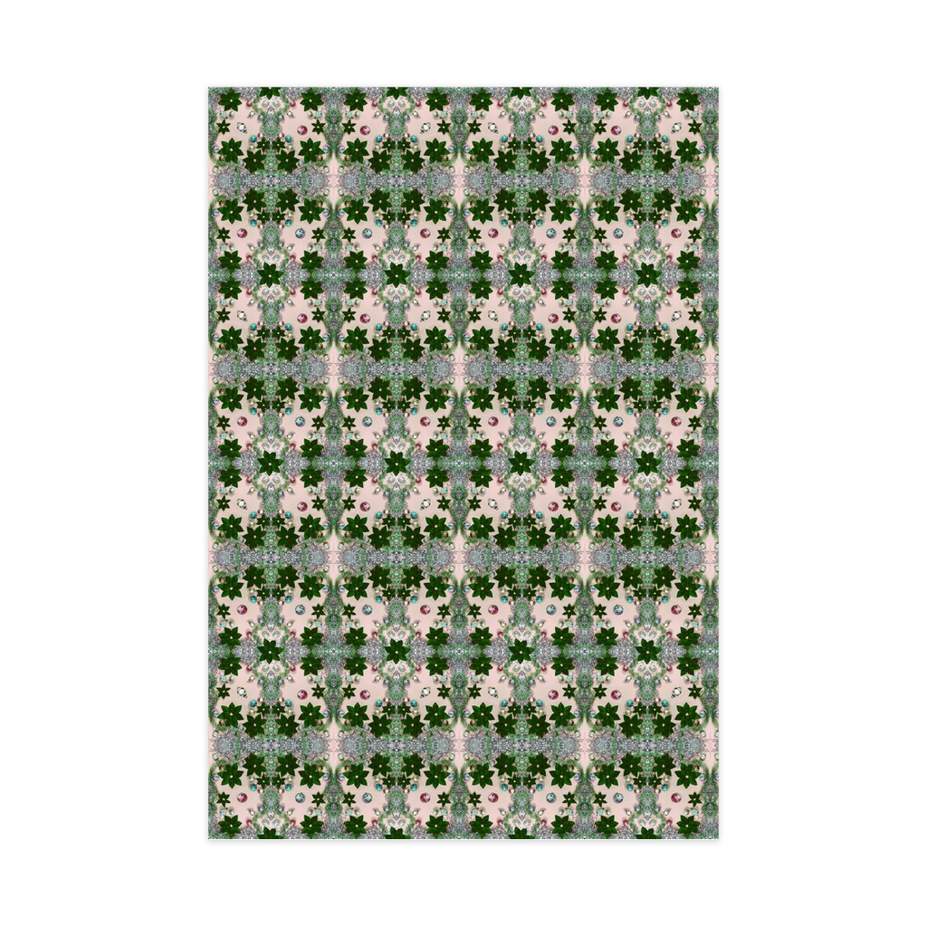 Holiday TV Special Wrapping Paper, Large Roll, evergreen