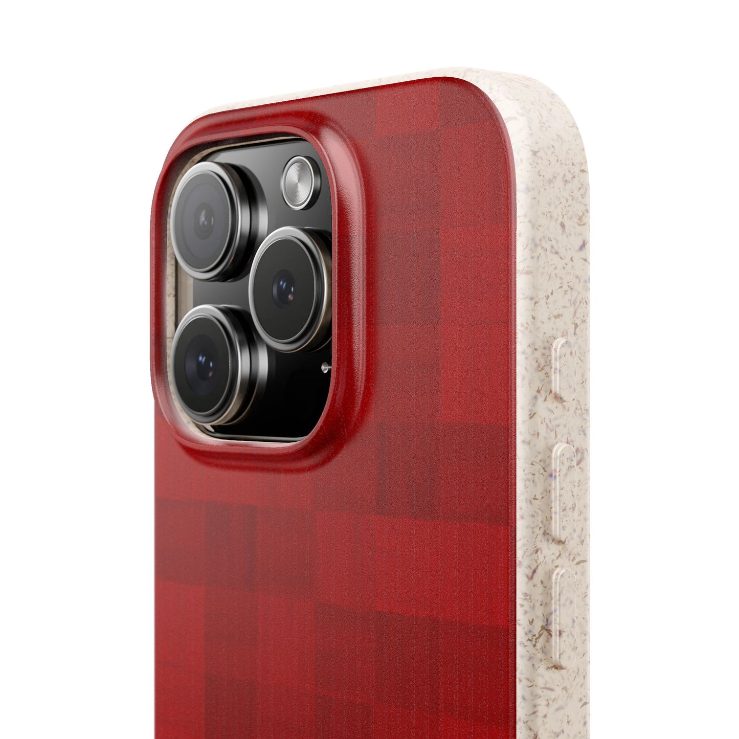 Zellige Phone Case - red - Eco-Friendly, Biodegradable