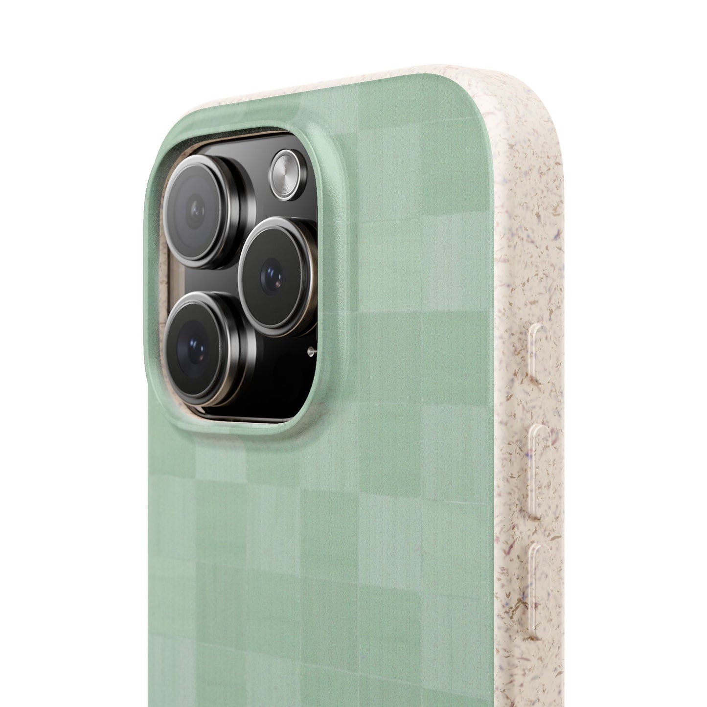 Zellige Phone Case - mint - Eco-Friendly, Biodegradable