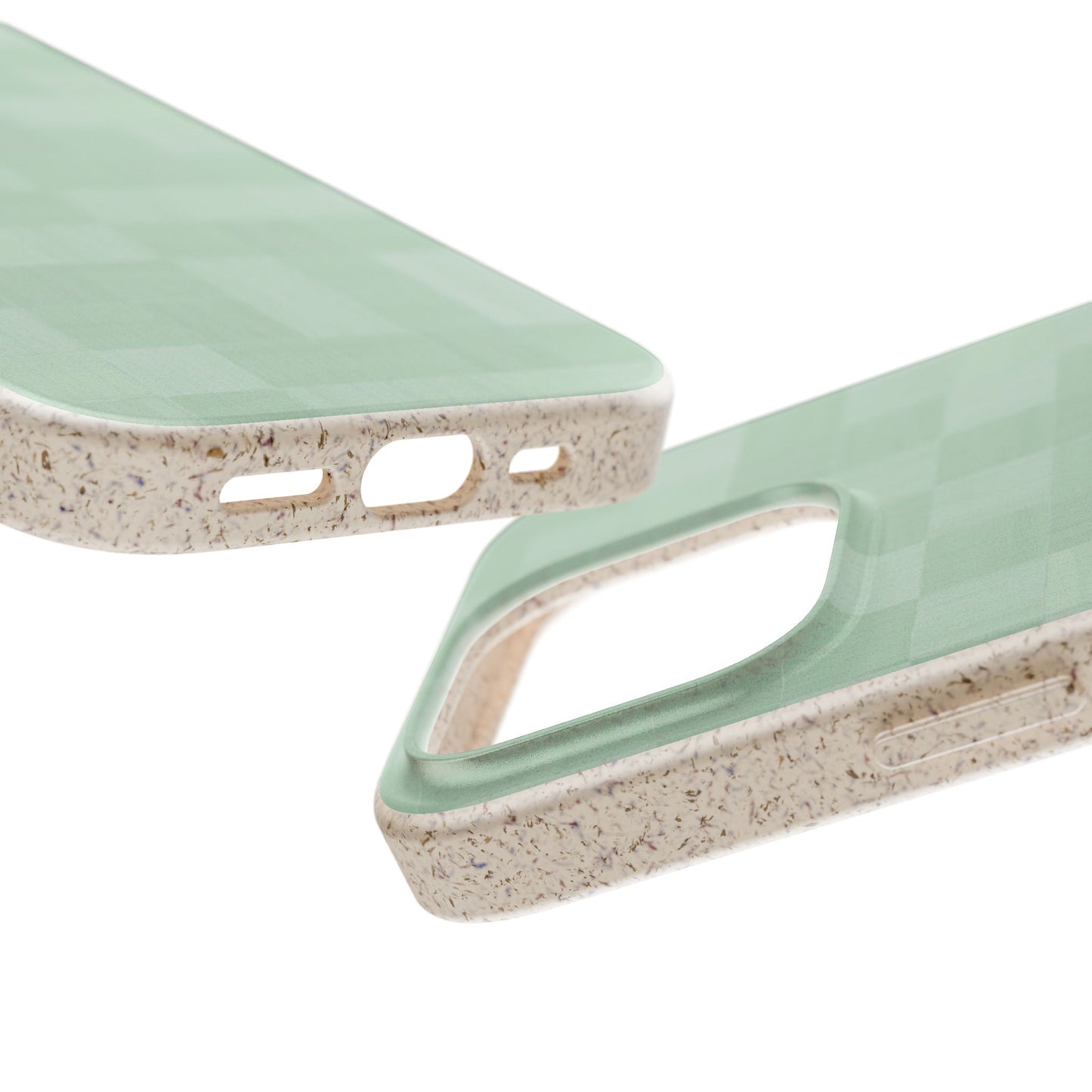 Zellige Phone Case - mint - Eco-Friendly, Biodegradable