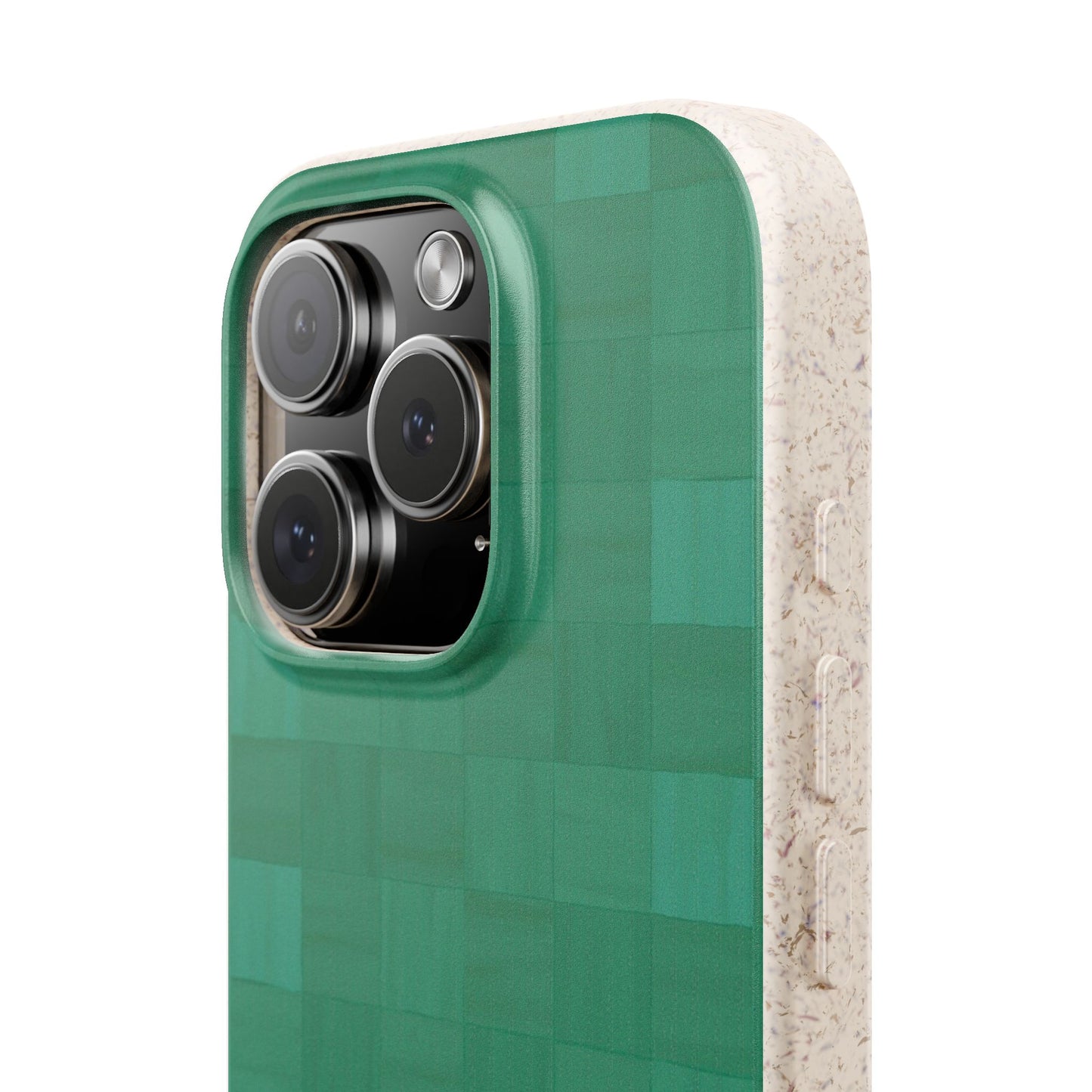 Zellige Phone Case - teal - Eco-Friendly, Biodegradable