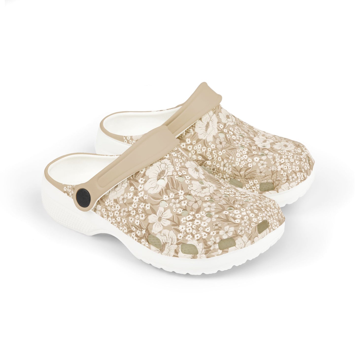 Wildflower Meadow Kid's EVA Foam Clogs, neutral