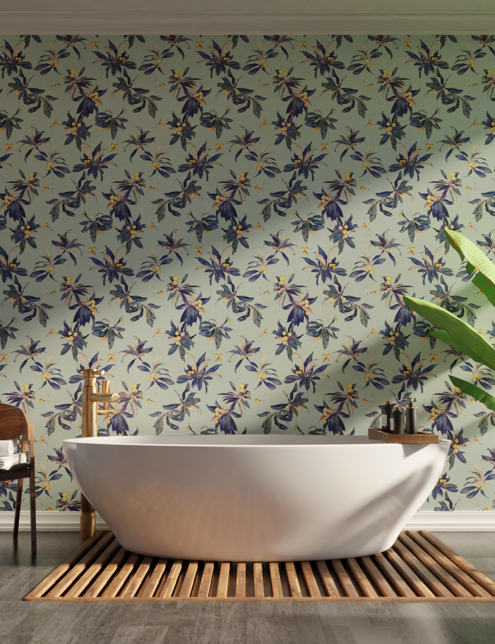 Loquat Love Wallpaper, mint