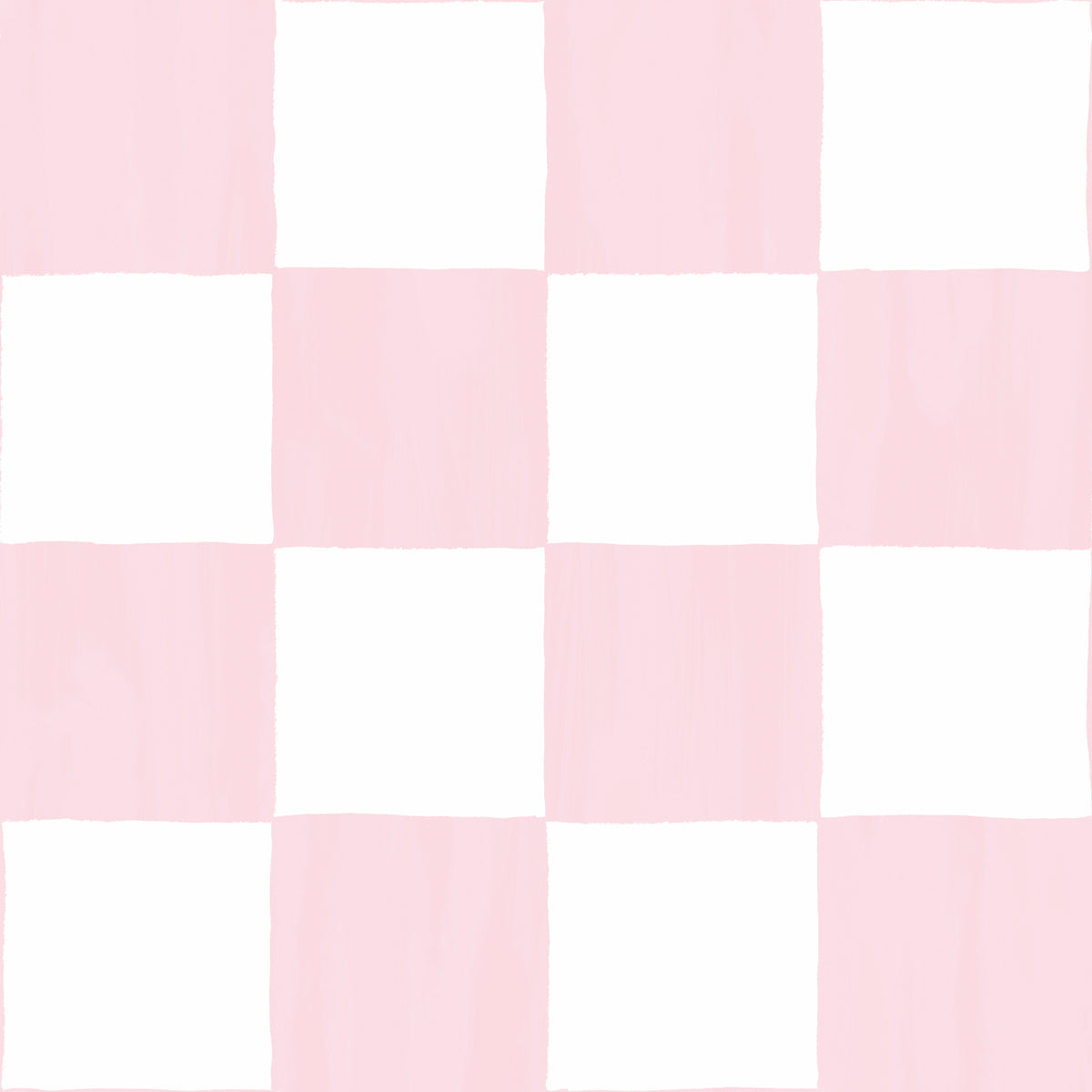 Checkers Wallpaper, blush