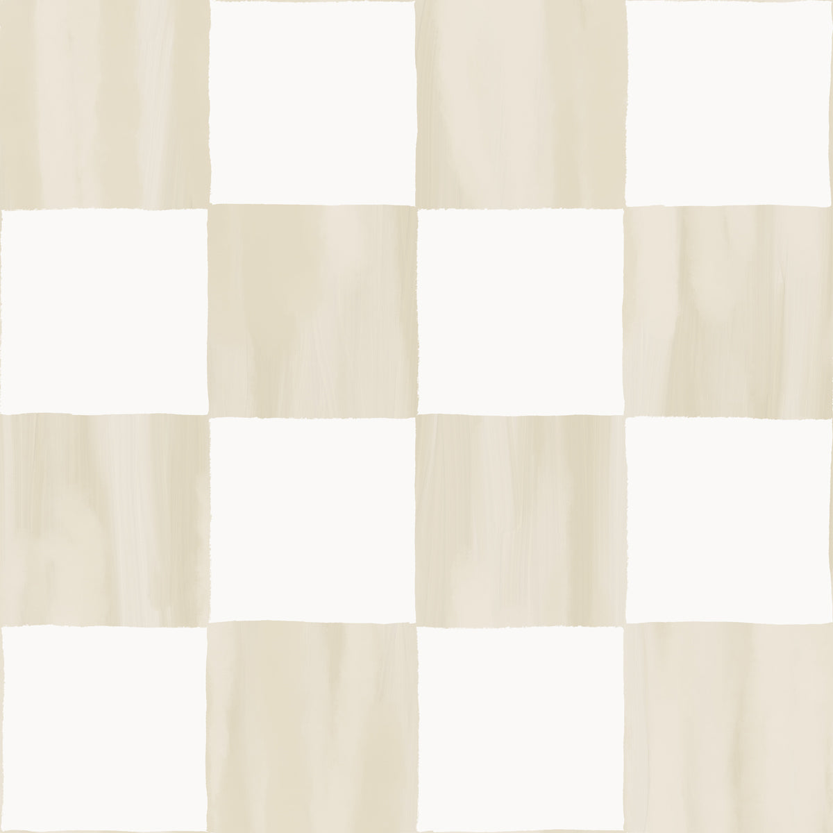 Checkers Wallpaper, tan