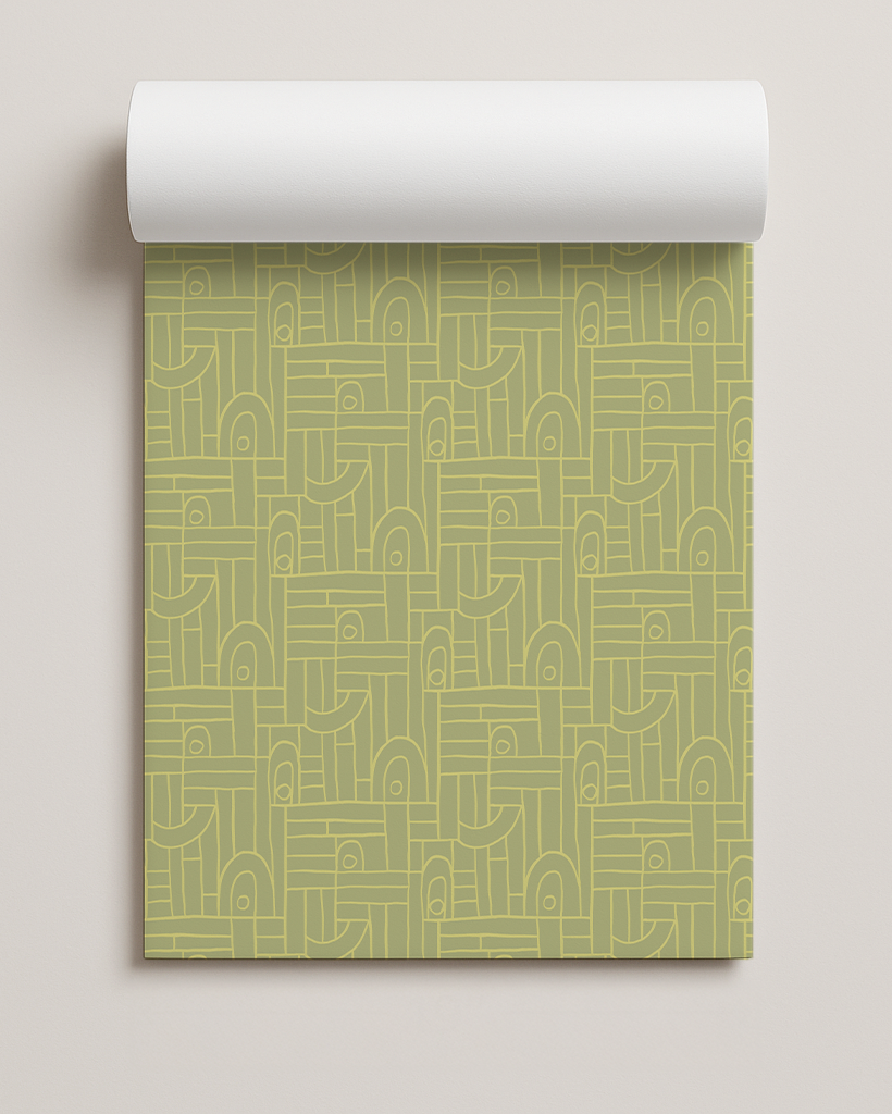 Deco Tile Contact Paper, key lime