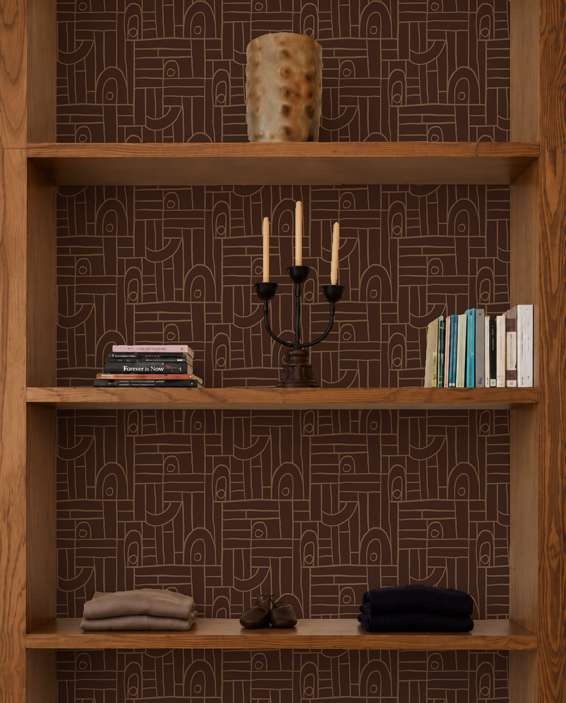 Deco Tile Contact Paper, coco