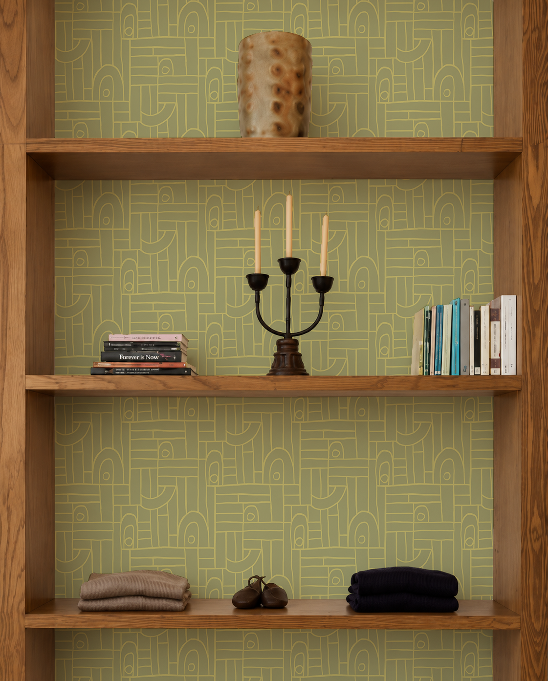 Deco Tile Contact Paper, key lime