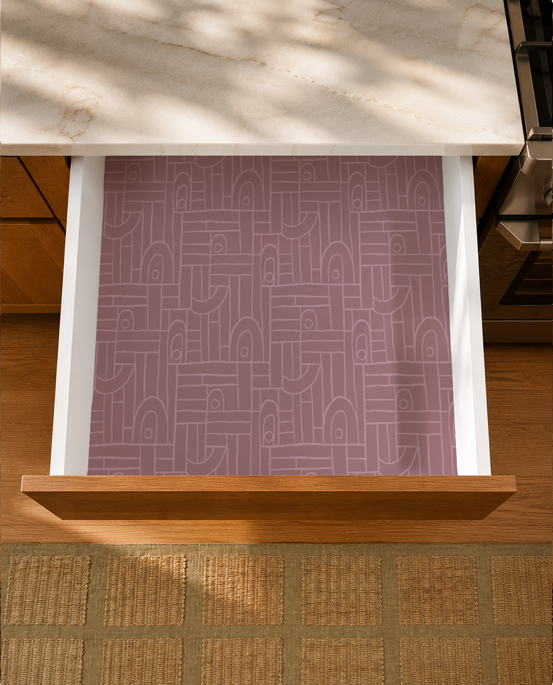 Deco Tile Contact Paper, lilac