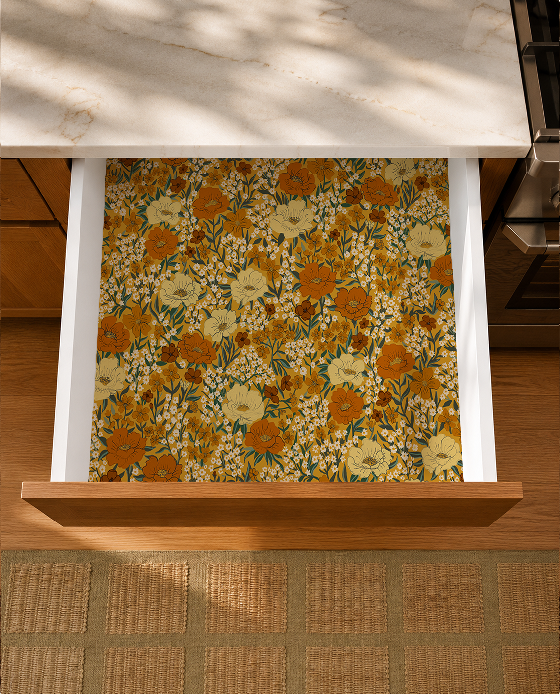 Wildflower Meadow Contact Paper, yellow