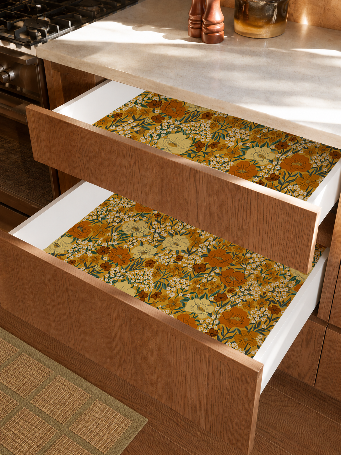 Wildflower Meadow Contact Paper, yellow