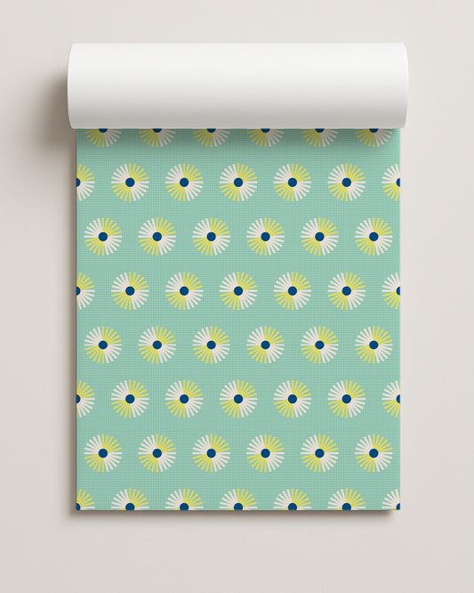 Daisy Gingham Contact Paper, mint