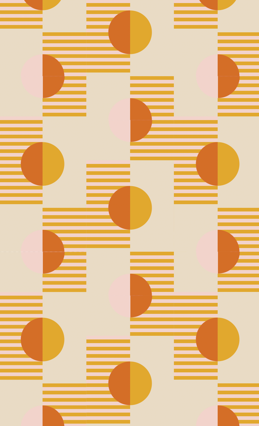 Summer Suns Wallpaper, yellow and orange