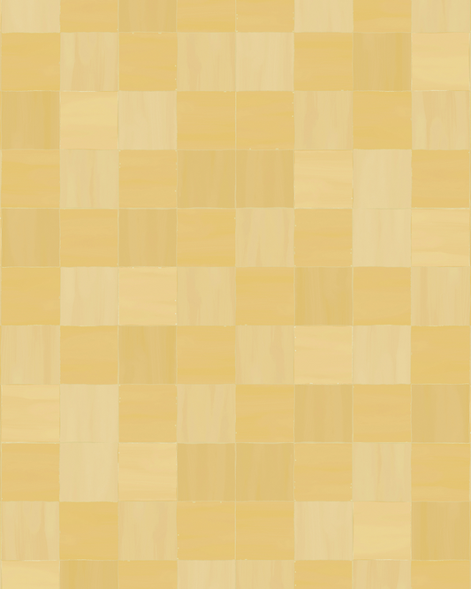 Zellige Contact Paper, butter yellow