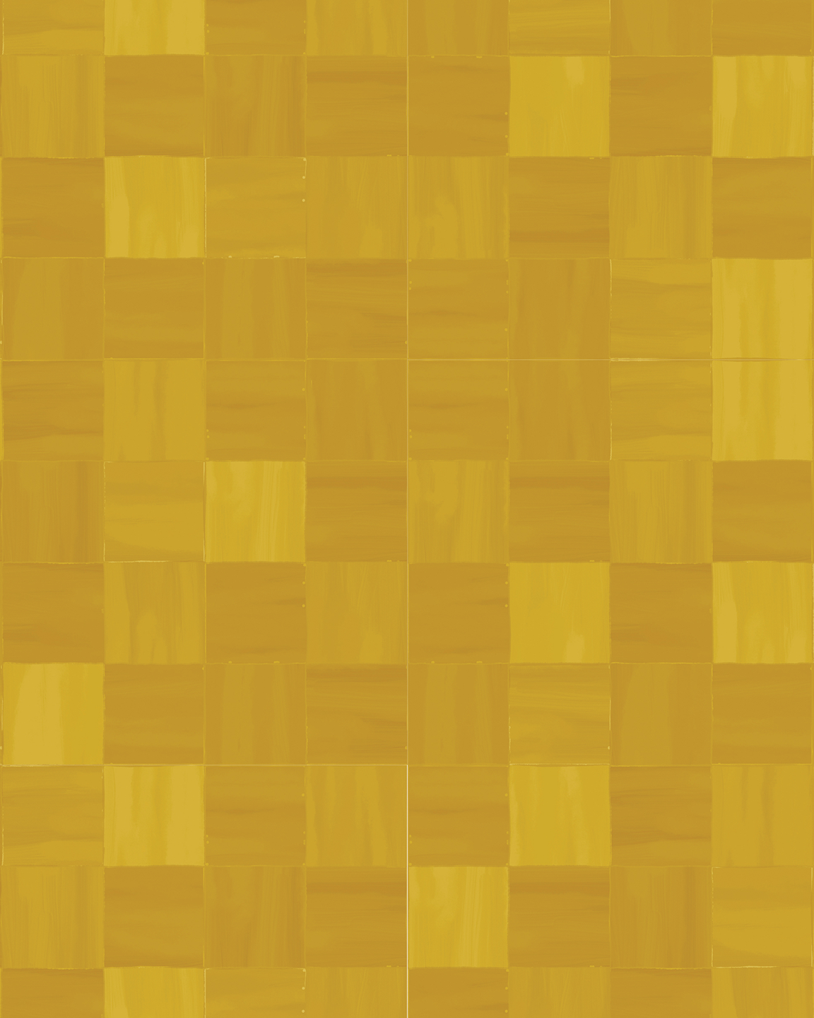 Zellige Contact Paper, mustard yellow