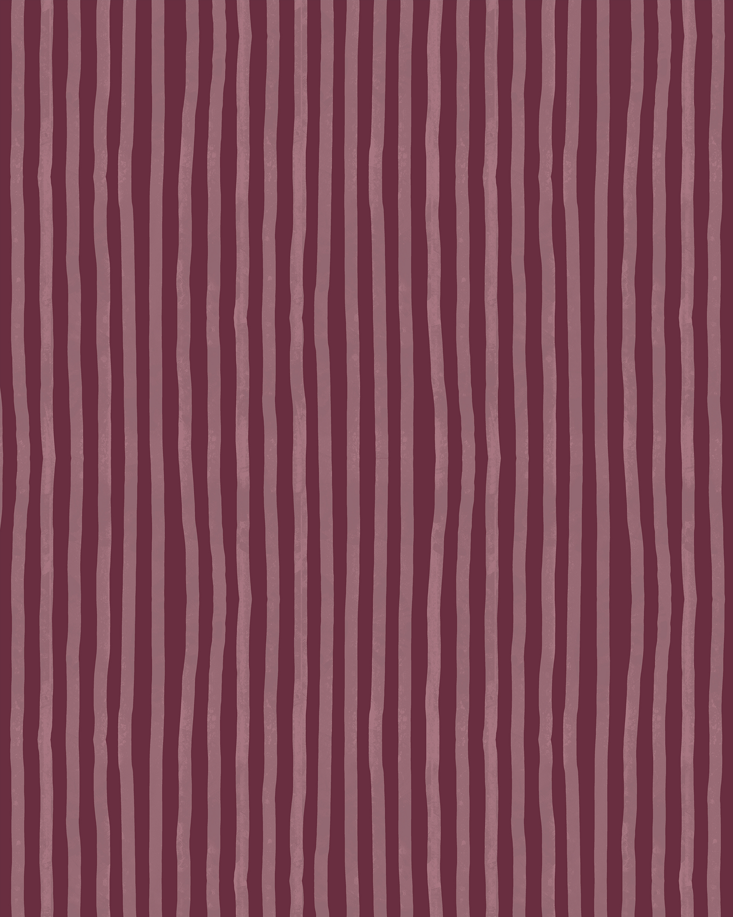 Dolce Stripe Wallpaper, eggplant and mauve