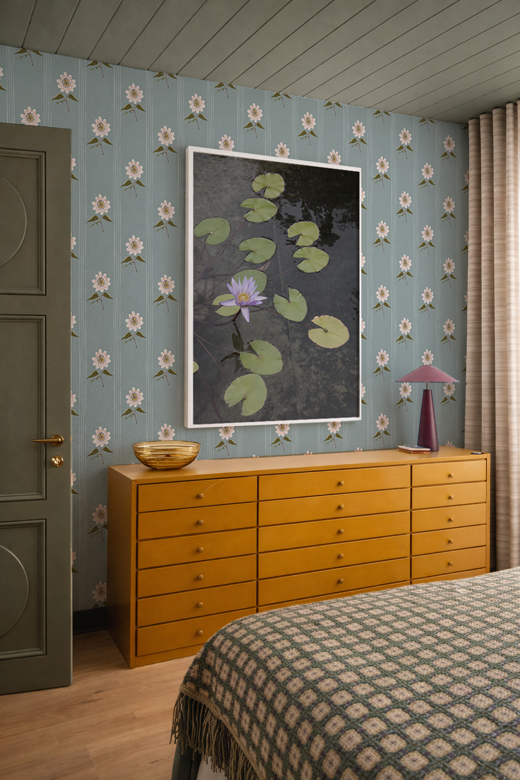 Lilikoi Lane Wallpaper, river blue