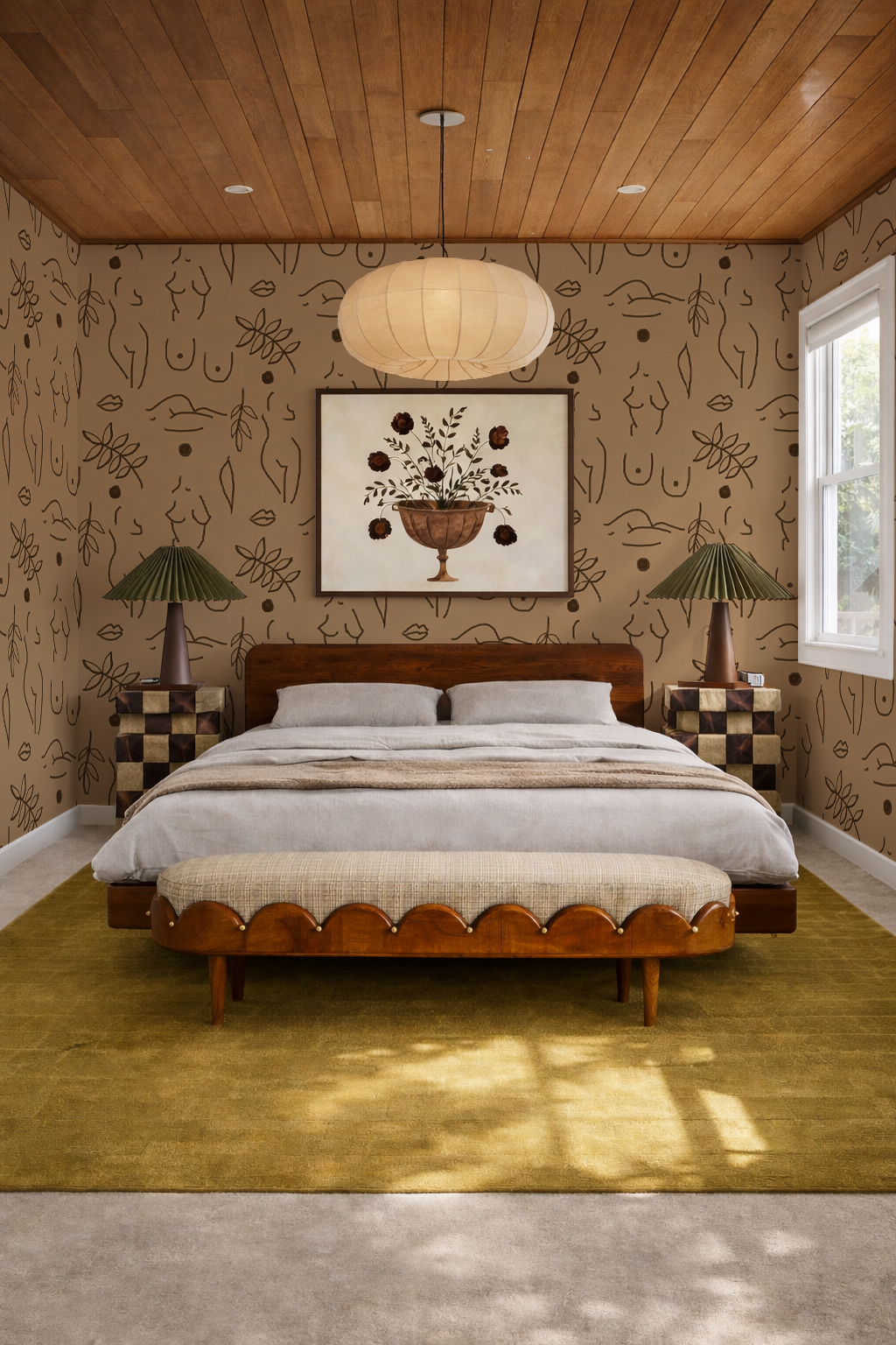 Neutral Nudes Wallpaper, coco
