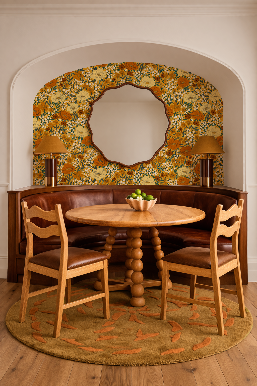 Wildflower Meadow Wallpaper, yellow