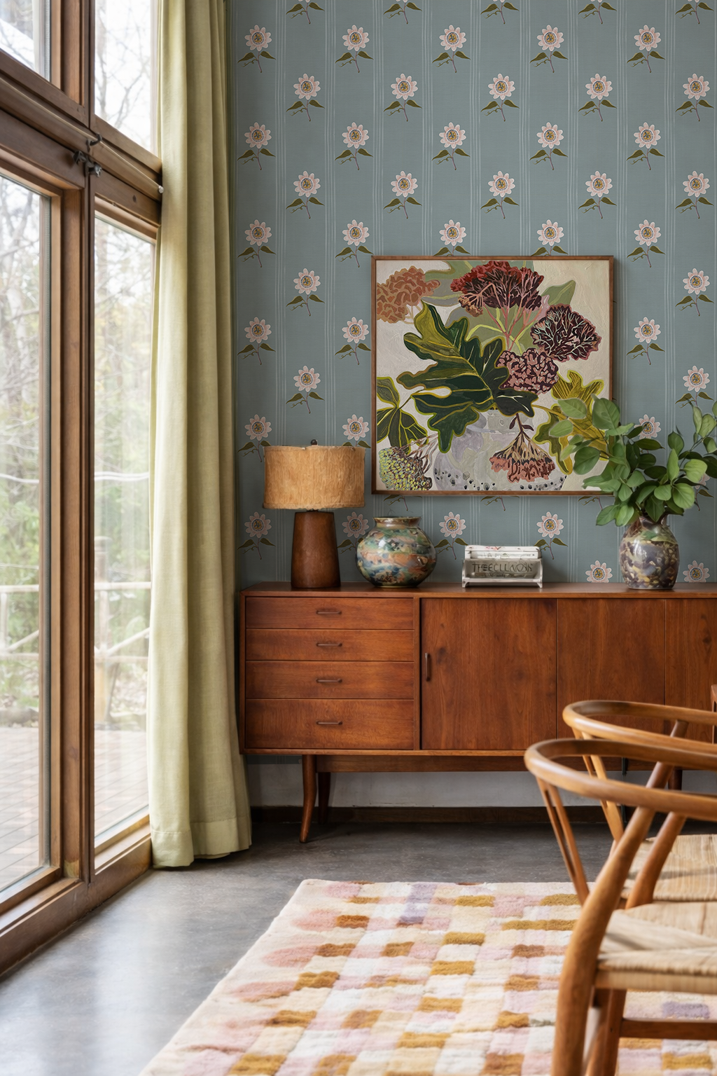 Lilikoi Lane Wallpaper, river blue