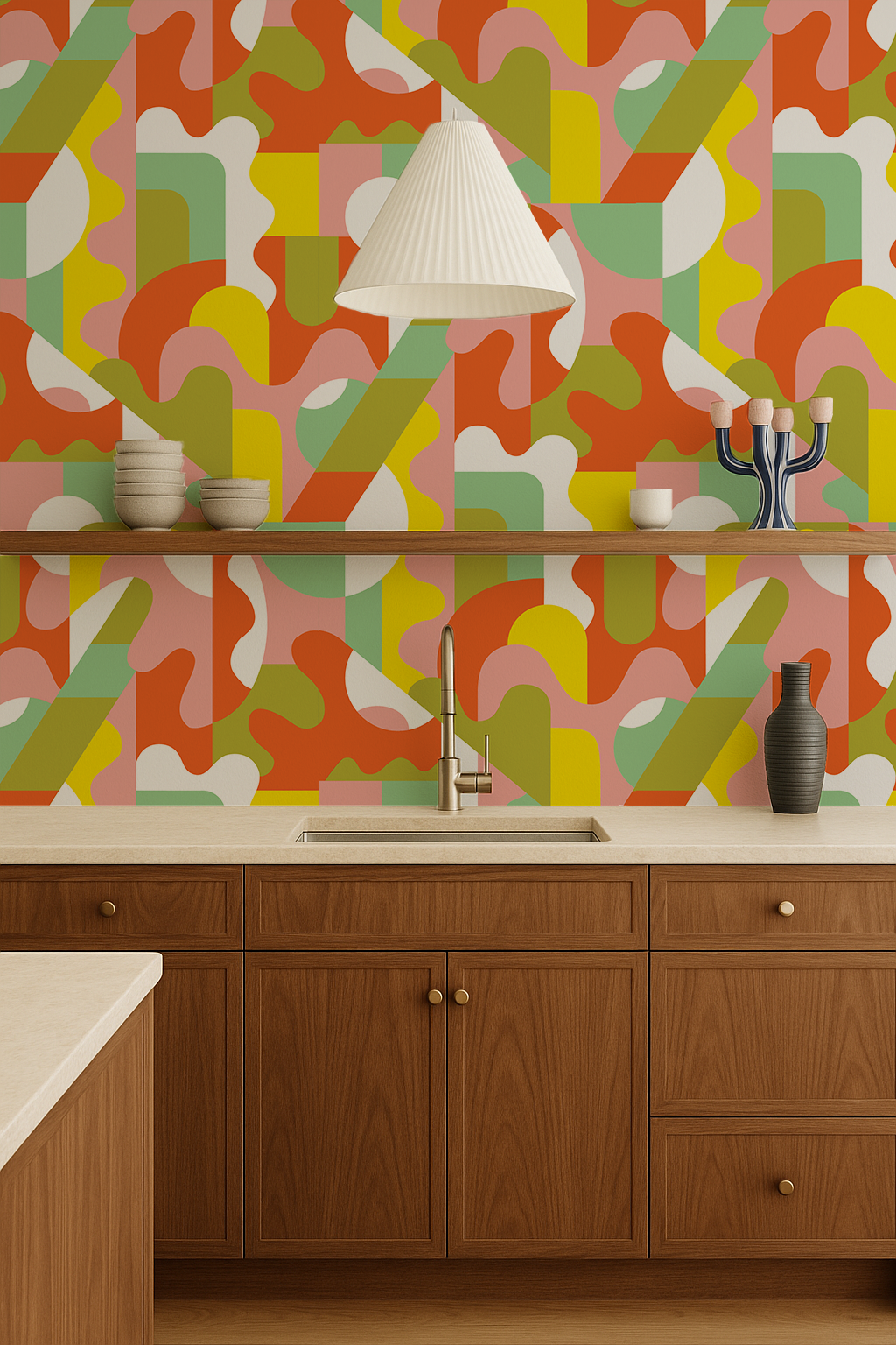 Fun House Wallpaper, Version Five
