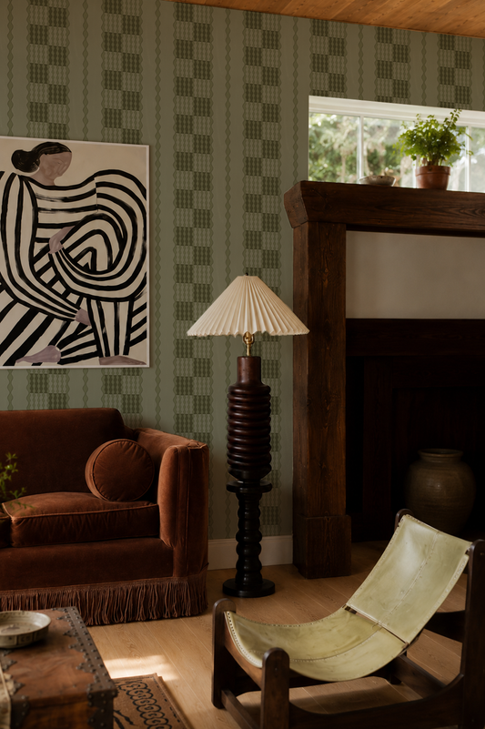 Telar Weave Wallpaper, sage