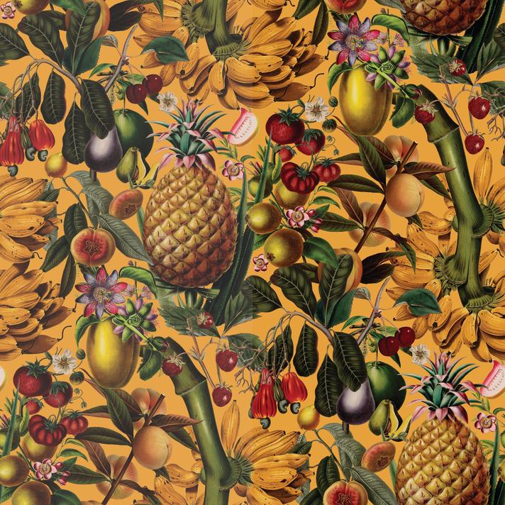 Juicy Fruit Wallpaper, golden rod